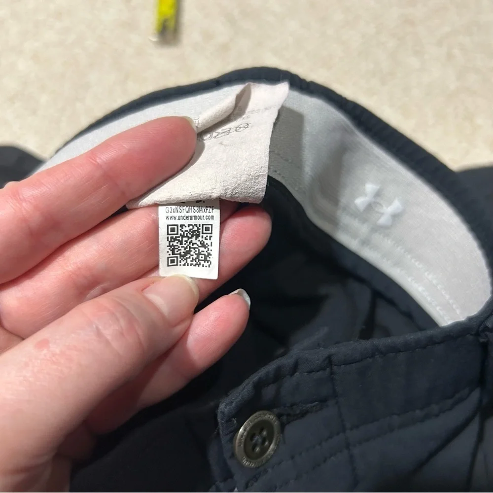 Under Armour Golf‎ Shorts Mens 32 UA Storm Black Stretch Classic Chino 1377302 - Picture 8 of 12